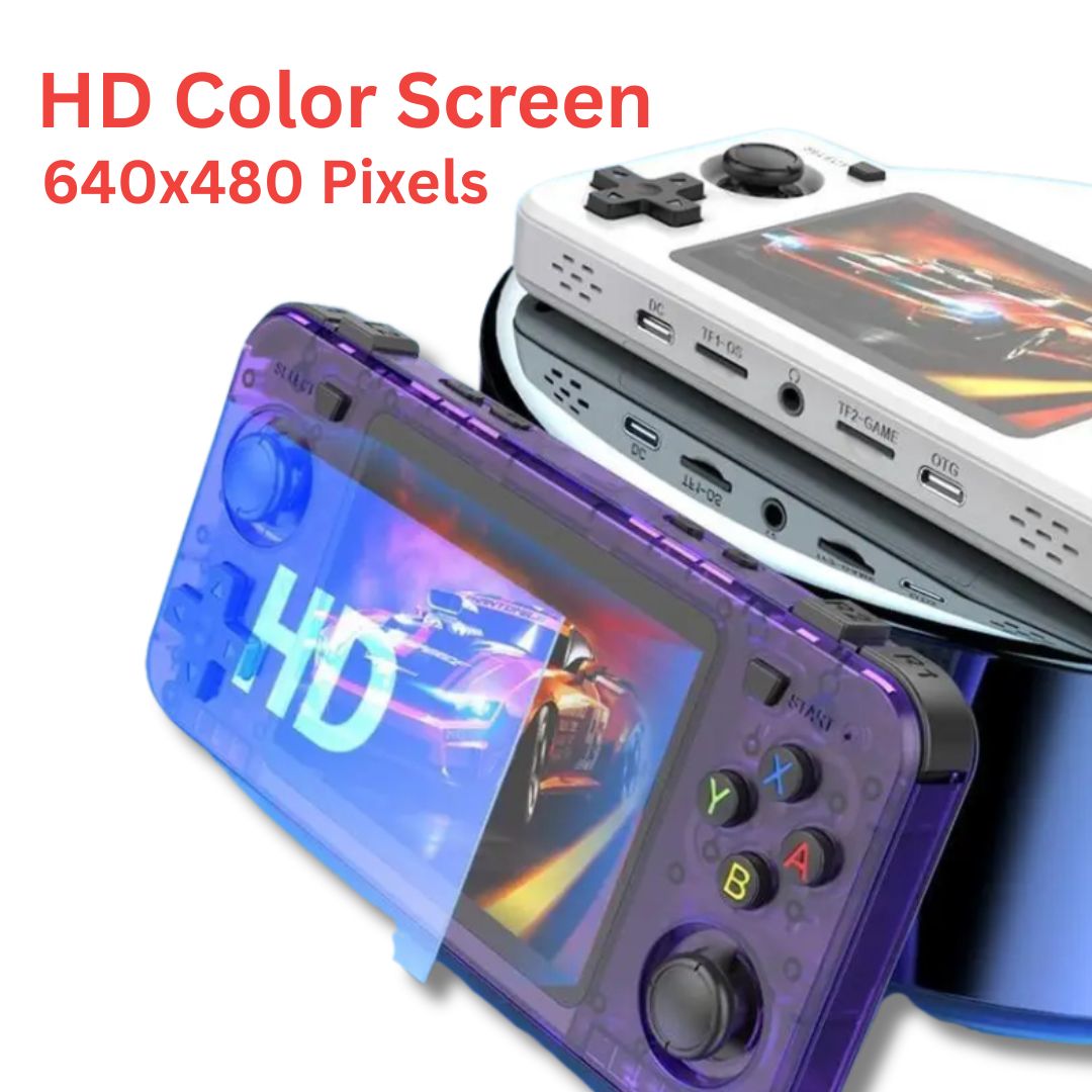 New Retro Handheld Console with HD IPS Screen, 15000+ Games