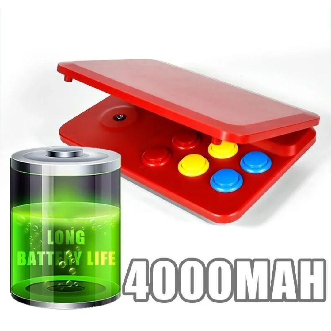 Powkiddy A13 portable arcade console with 4000mAh battery