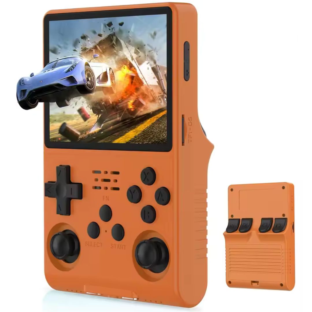 Retro Pocket Handheld Console with 3.5Inch IPS Screen, 15000+ Games