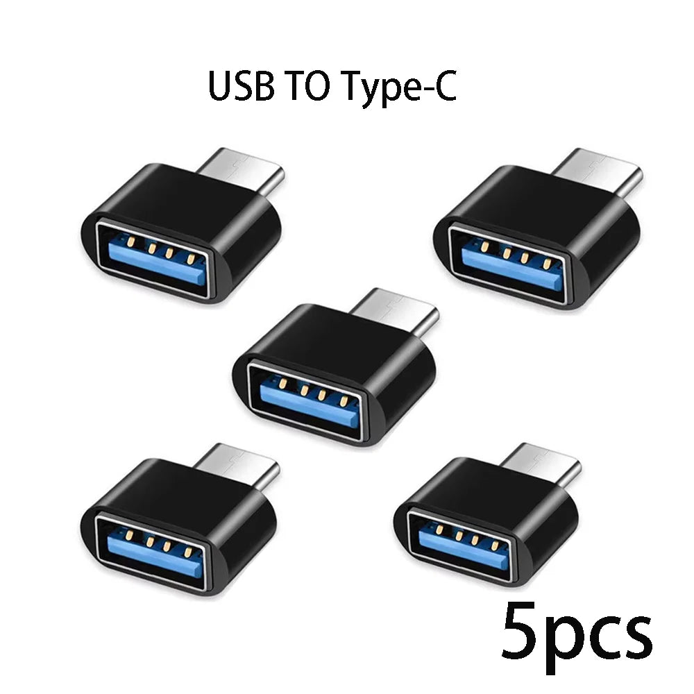 Mini Type C to USB Adapter 3.0 USB-C Male OTG A Female Data Connector