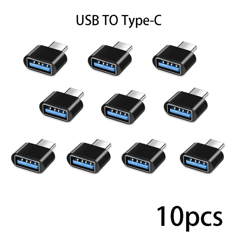 Mini Type C to USB Adapter 3.0 USB-C Male OTG A Female Data Connector