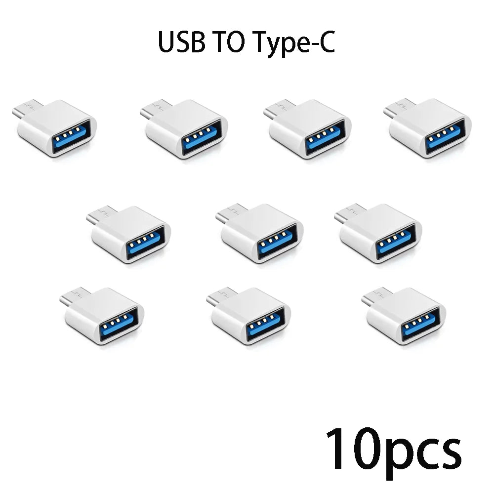 Mini Type C to USB Adapter 3.0 USB-C Male OTG A Female Data Connector