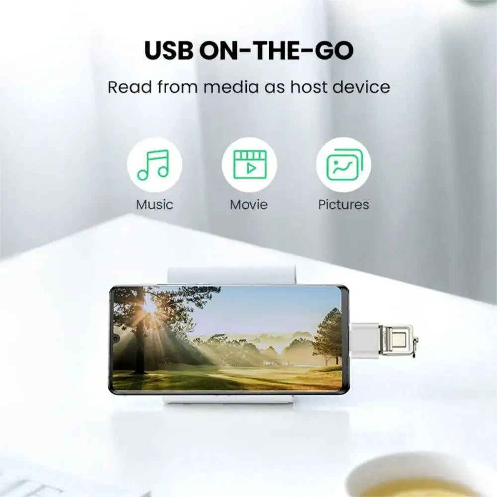 Mini Type C to USB Adapter 3.0 USB-C Male OTG A Female Data Connector