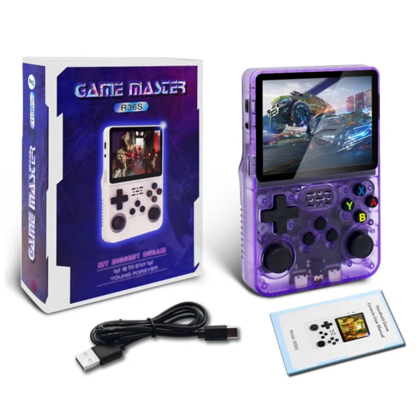 Retro Pocket Handheld Console with 3.5Inch IPS Screen, 15000+ Games
