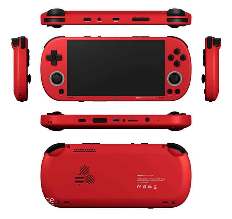 Trimui Smart Pro S Retro Handheld Console with 4.96” IPS Screen, A523 Processor & WiFi 6