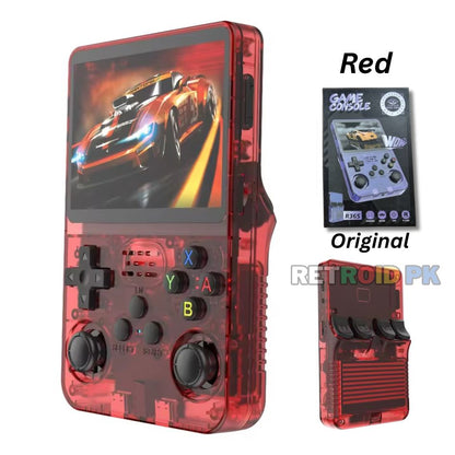 Original R36S Retro Pocket Handheld Console with Eye Protection HD IPS Screen, 20,000+ Games
