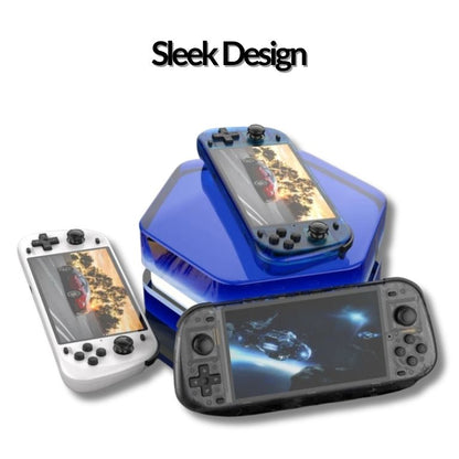 Retro R50S Handheld Console with Built-in WiFi, BIG 5.1 Inch Eye Protection IPS Screen, 20000+ Games