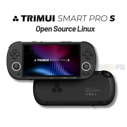 Trimui Smart Pro S Retro Handheld Console with 4.96” IPS Screen, A523 Processor & WiFi 6