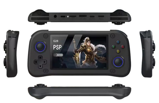 Retro Big 4.3 Inch Display Portable Pocket Handheld Console with EmuELEC 4.3 and 15,000+ Built in Games