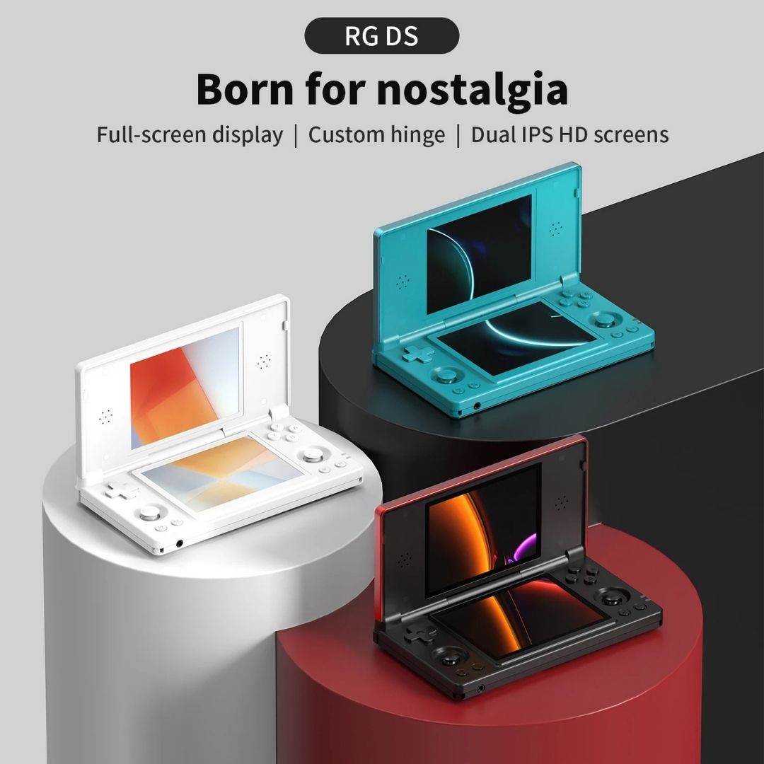 Anbernic RG DS portable dual screen console for retro games
