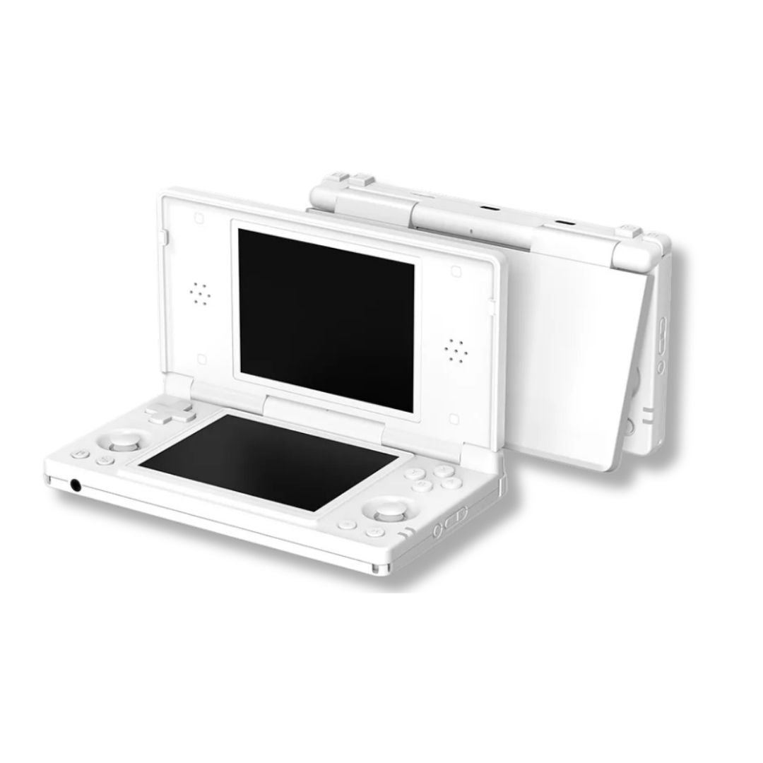 Polar White Anbernic RG DS dual screen handheld in Pakistan