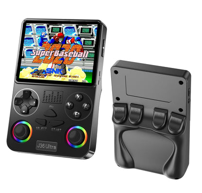 Black J36 Ultra handheld with RGB dual joysticks