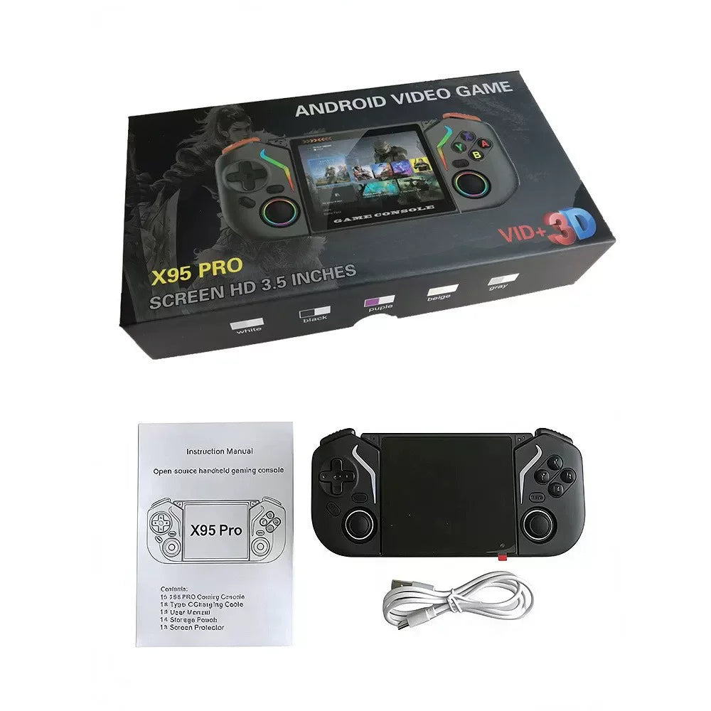 Black X95 Pro WiFi retro handheld console