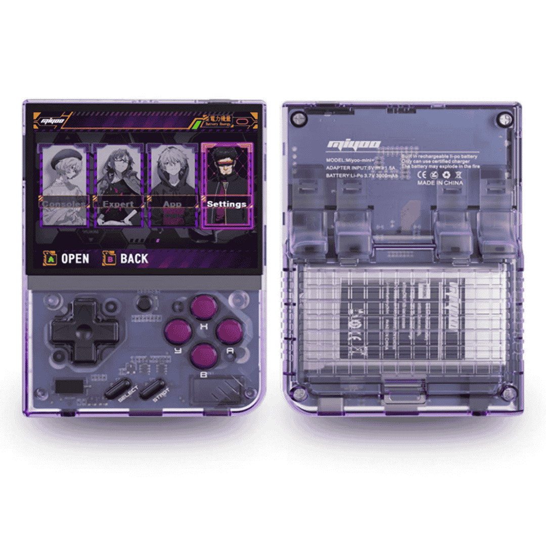 Miyoo Mini Plus Retro Handheld Console with 3.5” IPS Screen & WiFi