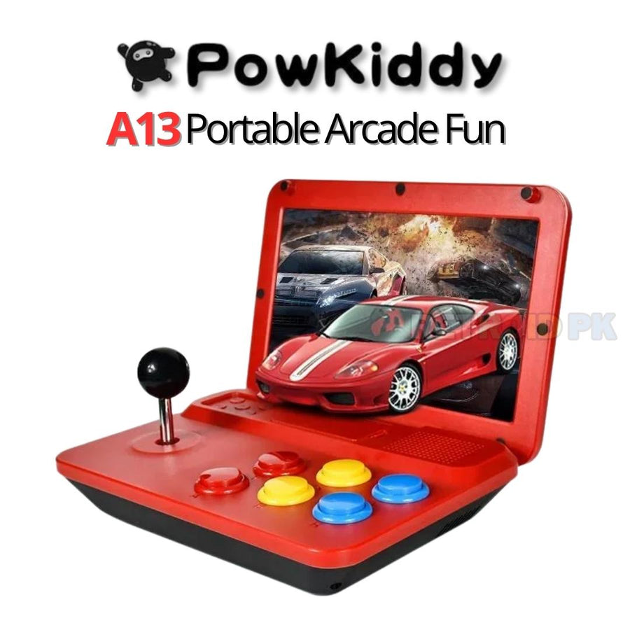 Powkiddy A13 arcade handheld console in Pakistan