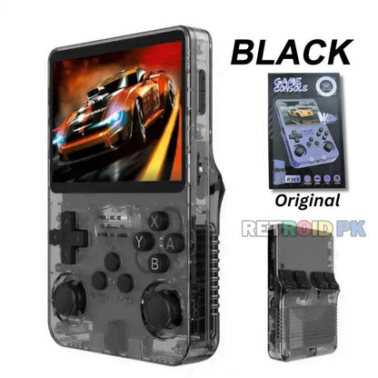 Original R36S Retro Pocket Handheld Console with Eye Protection HD IPS Screen, 20,000+ Games