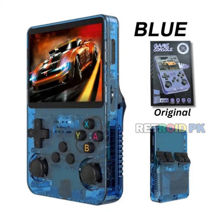 Original R36S Retro Pocket Handheld Console with Eye Protection HD IPS Screen, 20,000+ Games