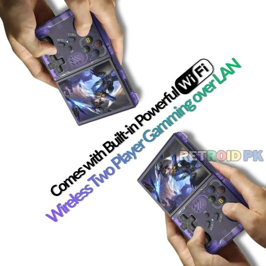 R36XX Retro Pocket Handheld with built-in WiFi and 3.5" Eye Protection HD IPS Screen, 15,600+ Games