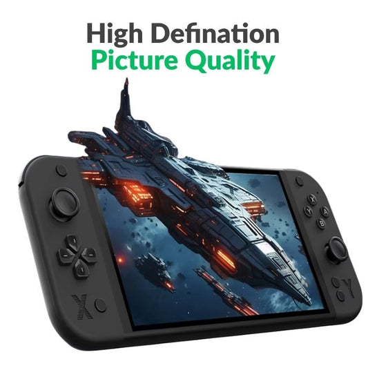 Retro LIGHT Handheld with 7 Inch HD Screen, 19500+ Games, Good RK3128 Chipset