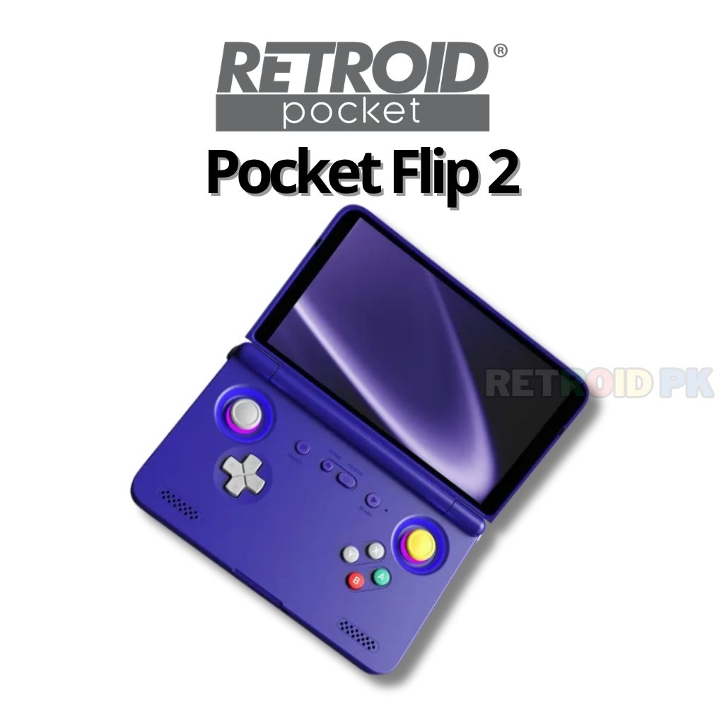 Retroid Pocket Flip 2 foldable Android handheld in Pakistan