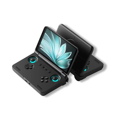 Black Retroid Pocket Flip 2 AMOLED gaming handheld