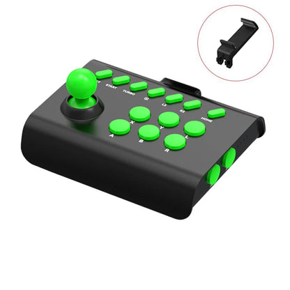 Green Black Wireless Arcade Fighting Stick Controller in Pakistan