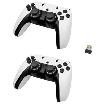 Premium 2.4G Bluetooth Wireless Gamepad Pair with USB Receiver for PC, Android TV, Android Box & Game Sticks