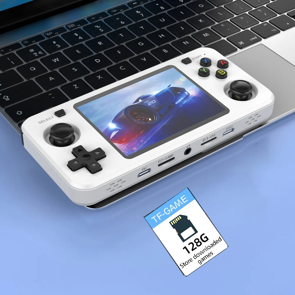 New R36H Retro Handheld Console with 3.5Inch IPS Screen, 10000+ Games