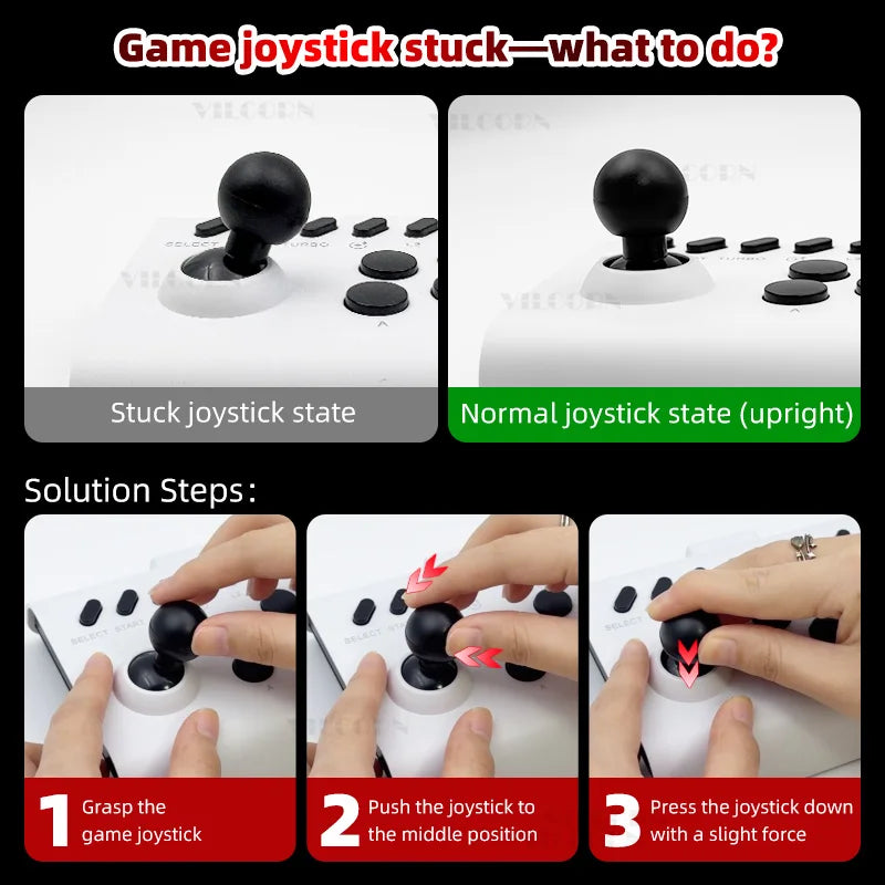 Arcade joystick controller for Street Fighter and MAME