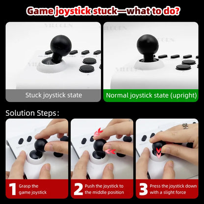 Arcade joystick controller for Street Fighter and MAME