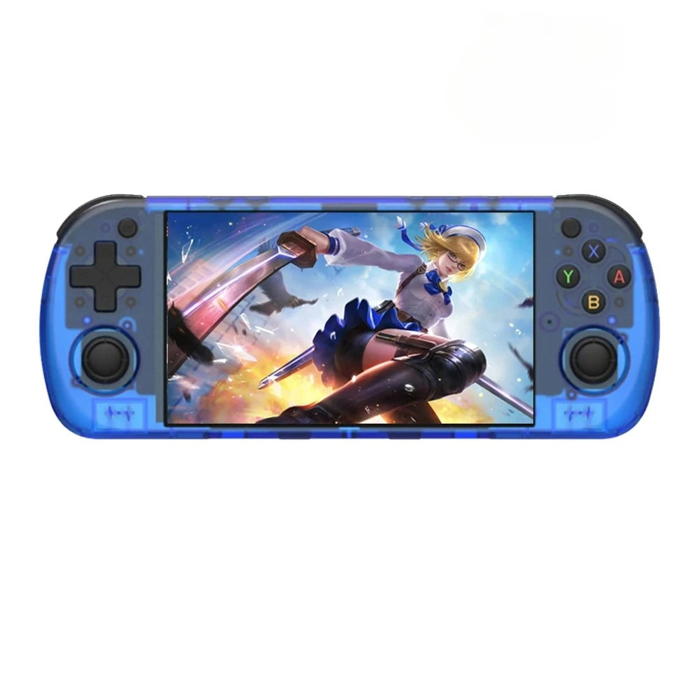 Blue R50H portable retro gaming console