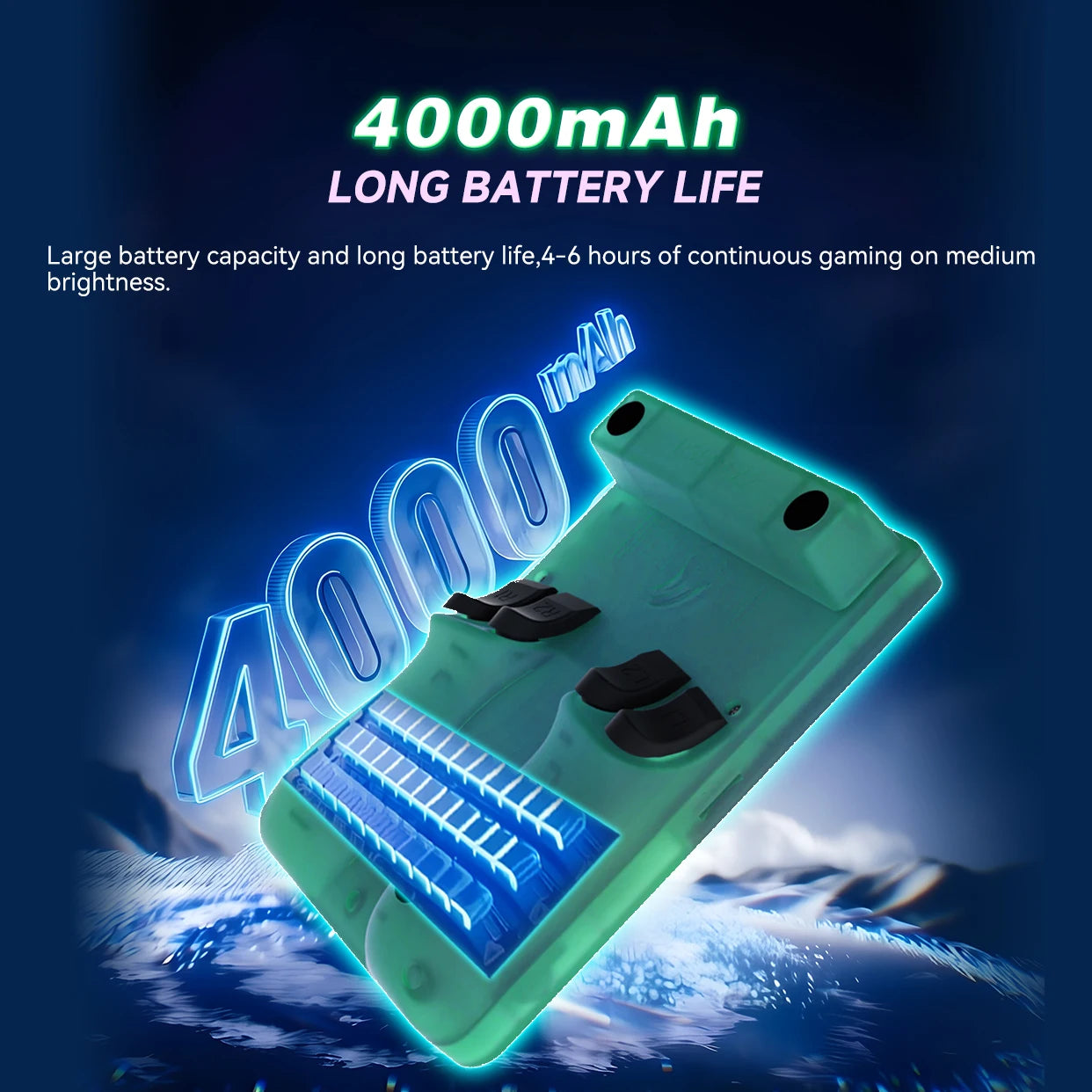 New R36 MAX2 XF45V Retro Handheld with 4.5 Inch Eye Protection HD IPS Screen, 18500+ Games, Built-in Wi-Fi & Vibration with Protection Case