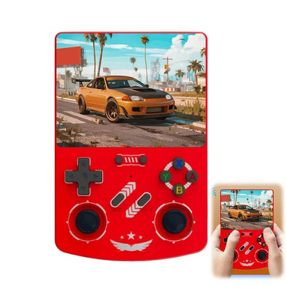 Retro R40XX Handheld with 4.2 Inch Eye Protection HD IPS Screen, 18400+ Games, Built-in Wi-Fi