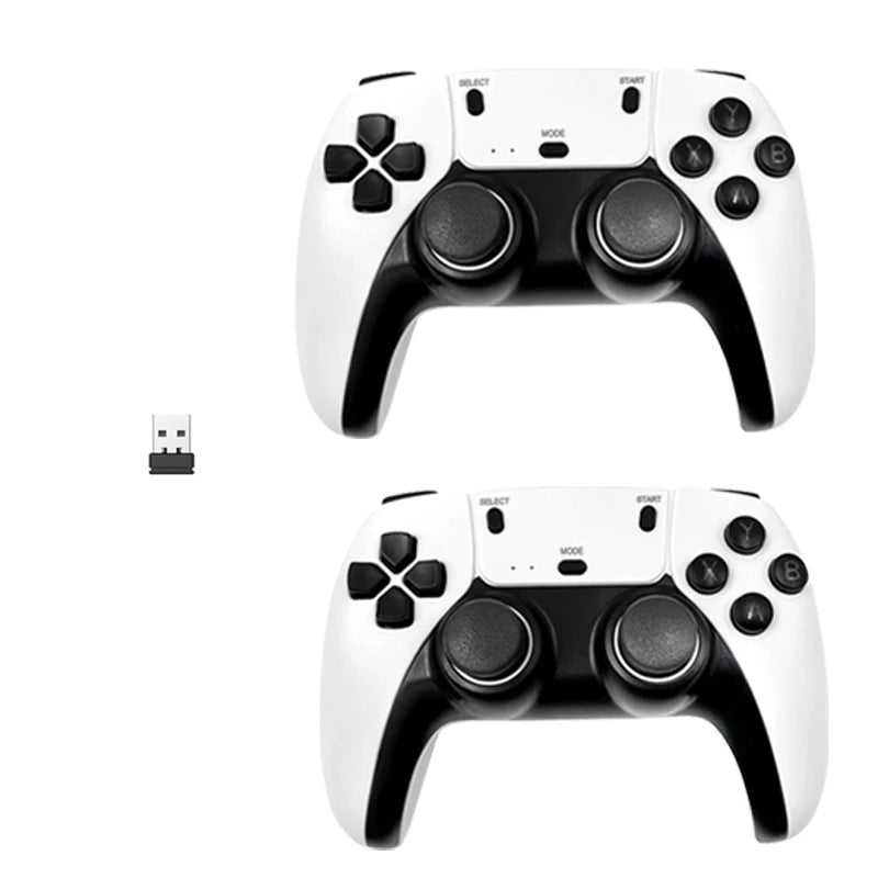 Premium 2.4G Bluetooth Wireless Gamepad Pair with USB Receiver for PC, Android TV, Android Box & Game Sticks