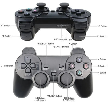 2.4G Bluetooth Wireless Gamepad Pair with USB Receiver for PC, Android TV, Android Box & Game Sticks