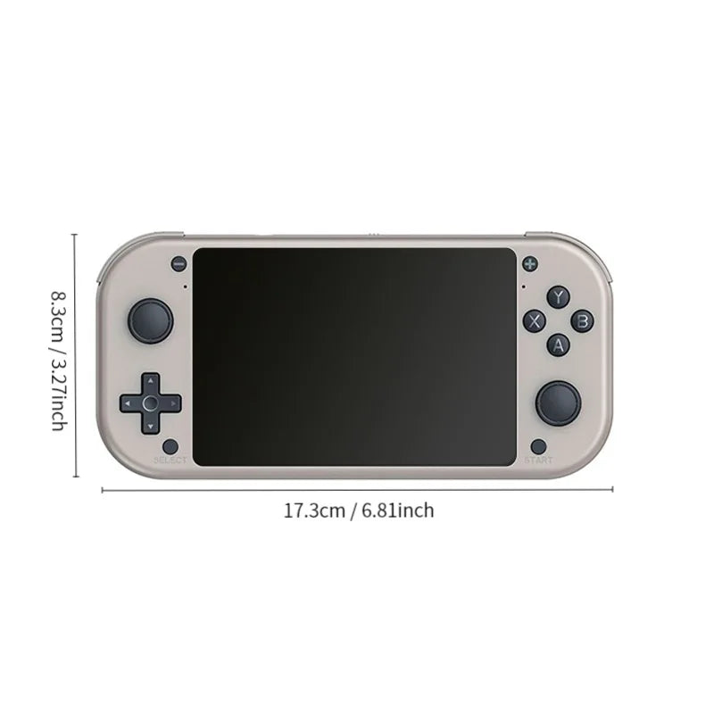 Retro Big 4.3 Inch IPS Display Portable Pocket Handheld Console with Linux System and 20,000+ Built in Games