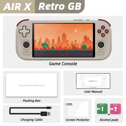 MANGMI AIR X Android Handheld Console with Snapdragon 662, 5.5” FHD IPS Touchscreen - 64GB