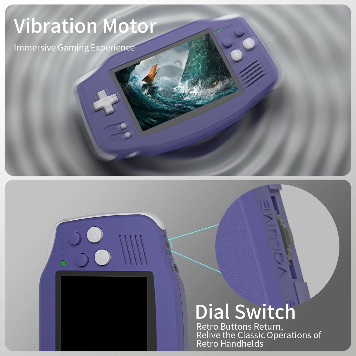 Anbernic RG34XX 720x480 IPS retro gaming handheld