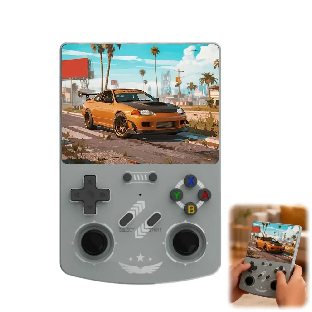 Retro R40XX Handheld with 4.2 Inch Eye Protection HD IPS Screen, 18400+ Games, Built-in Wi-Fi