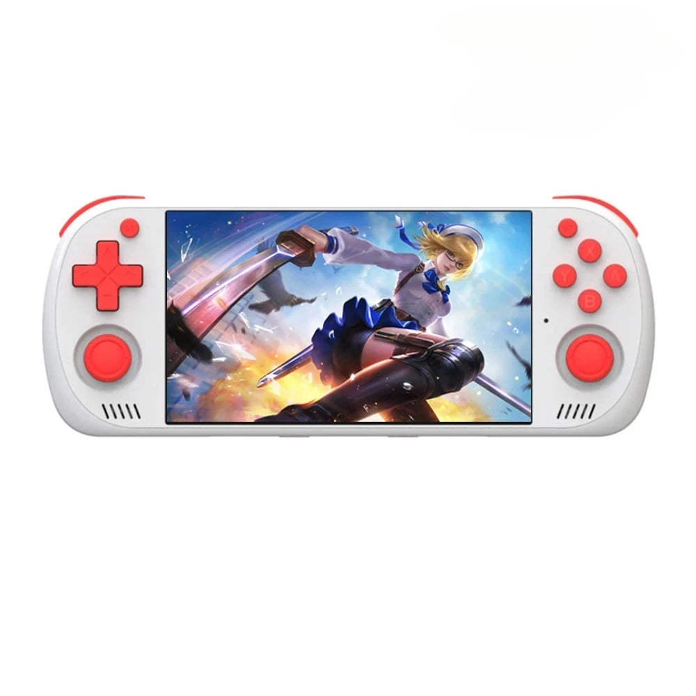 White R50H handheld with 18400 games