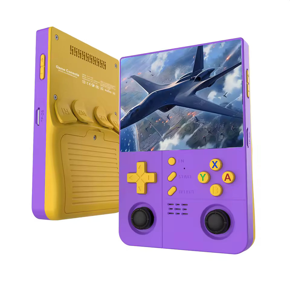 Retro R40XX PRO MAX Handheld with 4.2 Inch Eye Protection HD IPS Screen, 18400+ Games, Built-in Wi-Fi, 4500 mAh Battery