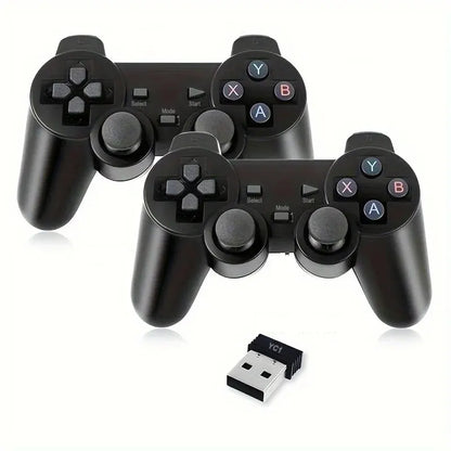 2.4G Bluetooth Wireless Gamepad Pair with USB Receiver for PC, Android TV, Android Box & Game Sticks
