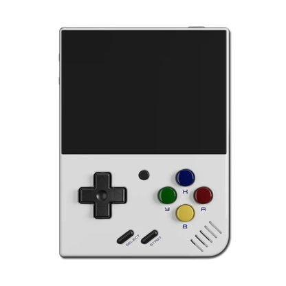 White Miyoo Mini Plus 3.5 inch IPS handheld
