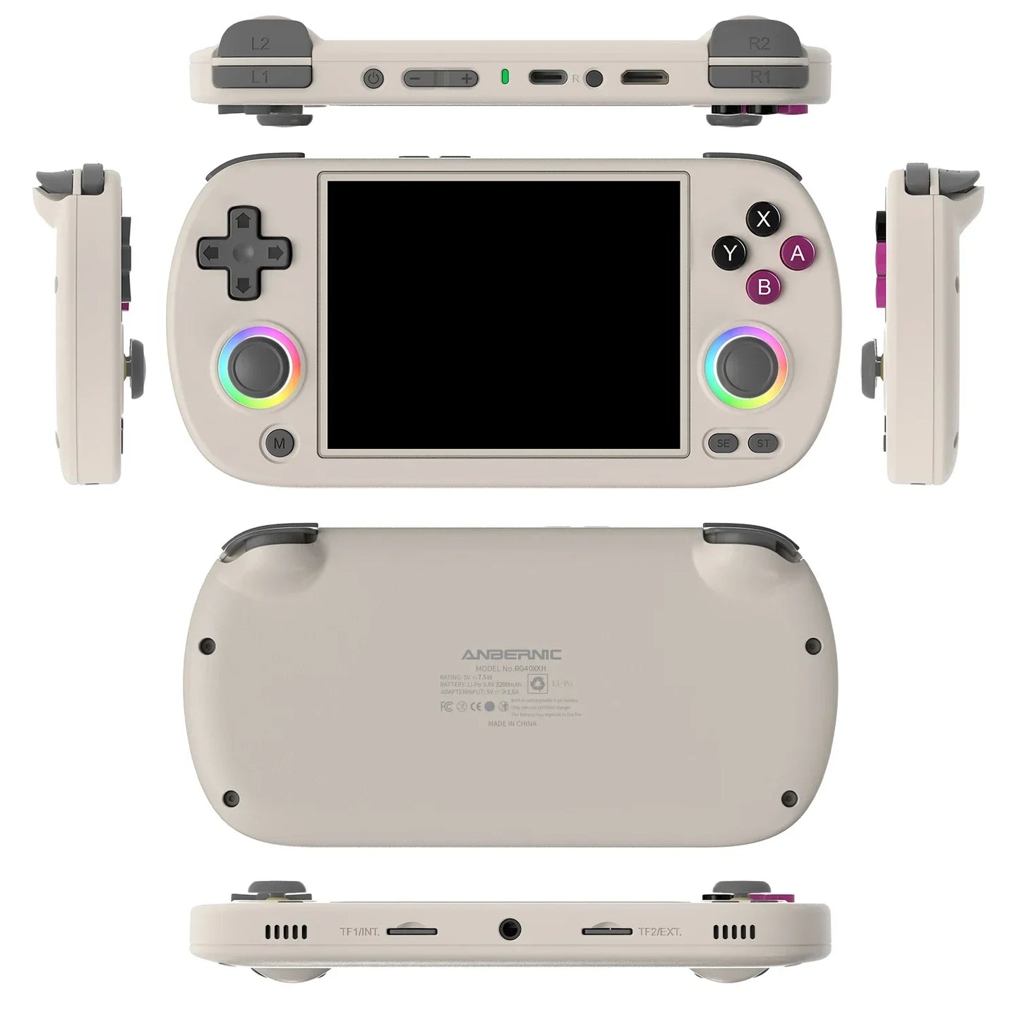 Anbernic RG40XX H horizontal retro handheld