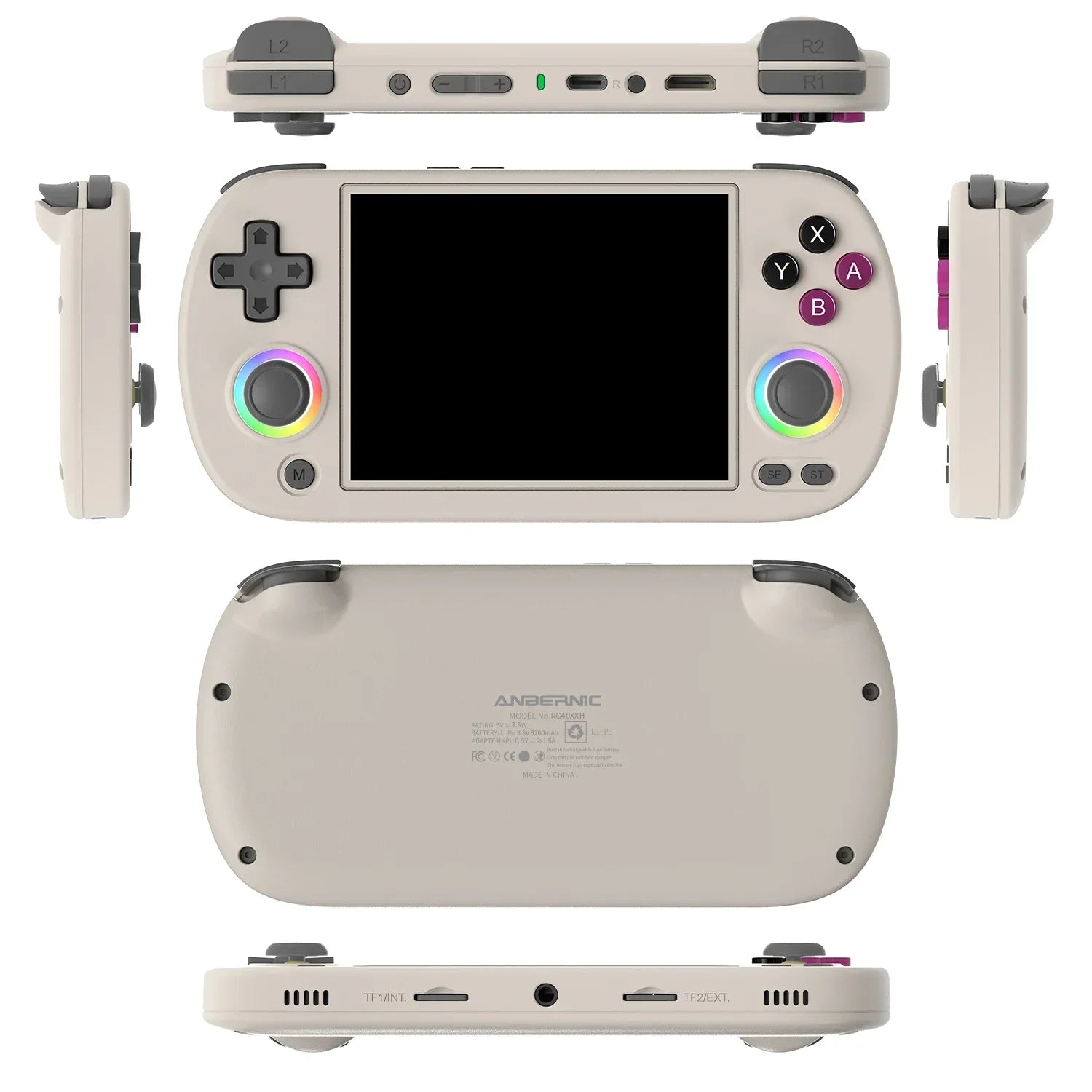 Anbernic RG40XX H horizontal retro handheld