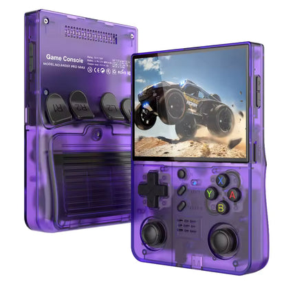 Retro R40XX PRO MAX Handheld with 4.2 Inch Eye Protection HD IPS Screen, 18400+ Games, Built-in Wi-Fi, 4500 mAh Battery