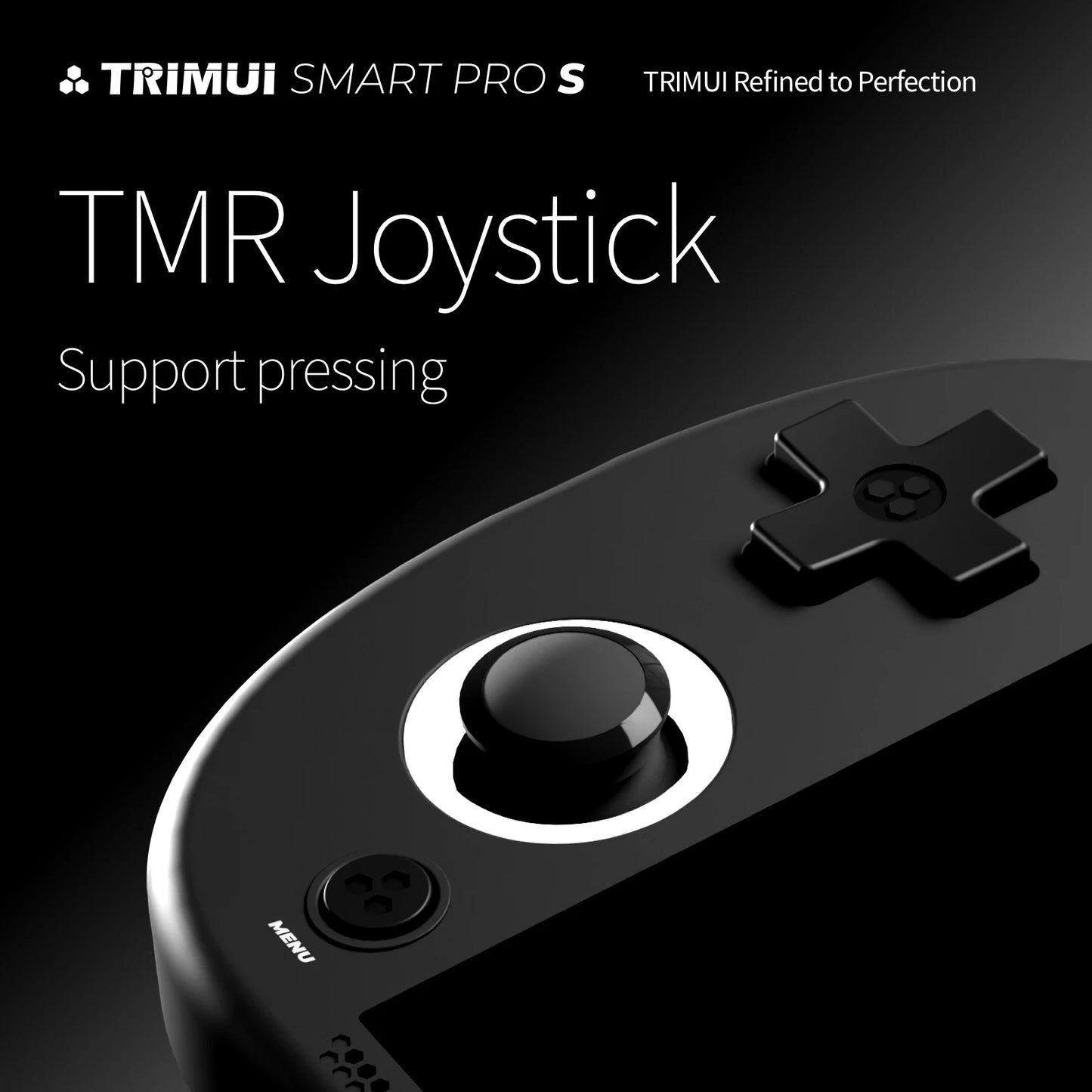 Trimui Smart Pro S Retro Handheld Console with 4.96” IPS Screen, A523 Processor & WiFi 6