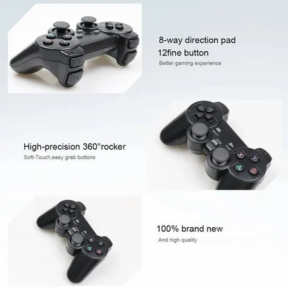 2.4G Bluetooth Wireless Gamepad Pair with USB Receiver for PC, Android TV, Android Box & Game Sticks