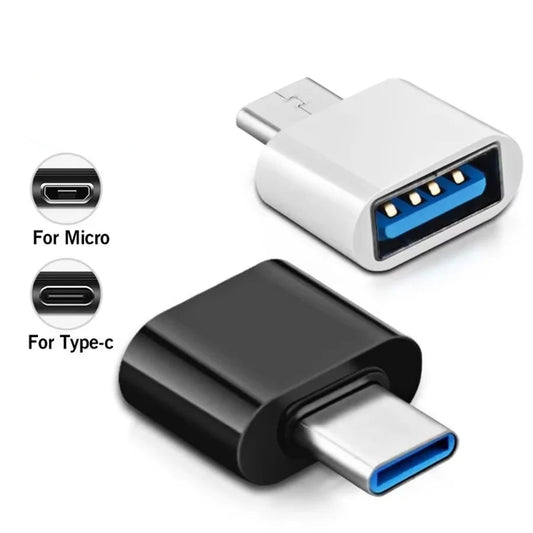 Mini Type C to USB Adapter 3.0 USB-C  Male OTG A Female Data Connector