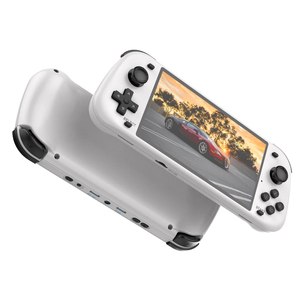Retro R50S Handheld Console with Built-in WiFi, BIG 5.1 Inch Eye Protection IPS Screen, 20000+ Games